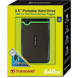 640GB Transcend StoreJet 25M3 TS640GSJ25M3 2.5" (6.4cm) USB 2.0