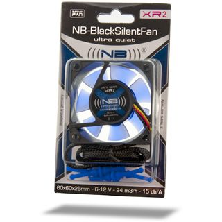 Noiseblocker NB-BlackSilentFan X2 Rev. 3.0 80x80x25mm 1800 U/min 18