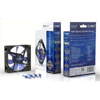 Noiseblocker NB-BlackSilentFan XE1 Rev. 3.0 92x92x25mm 1400 U/min 17