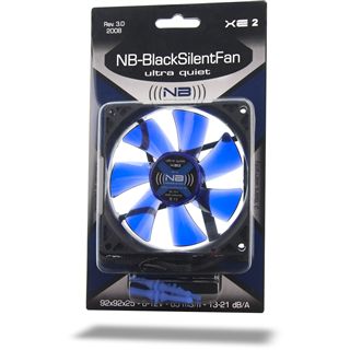 Noiseblocker NB-BlackSilentFan XE2 Rev. 3.0 92x92x25mm 1800 U/min 21