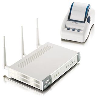 Zyxel Router ZyAIR N-4100 WLan 4 Port 10/100Mbit/s