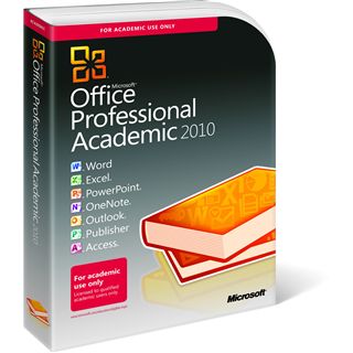 Microsoft Office 2010 Professional EDU Deutsch Retail Box 1 User (PC)