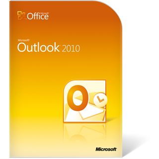 Microsoft Outlook 2010 32/64 Bit Deutsch 1 User PC (DVD)