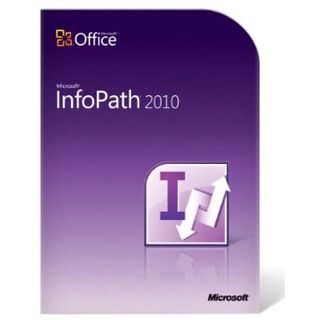 Microsoft InfoPath 2010 32/64 Bit Deutsch 1 User PC (DVD)