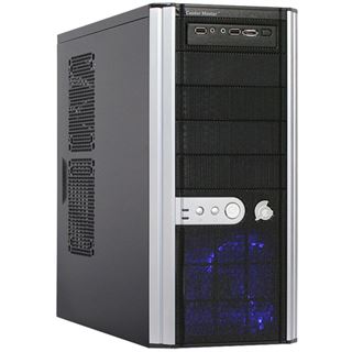 Cooler Master Centurion 5 II Midi Tower ohne Netzteil schwarz/silber