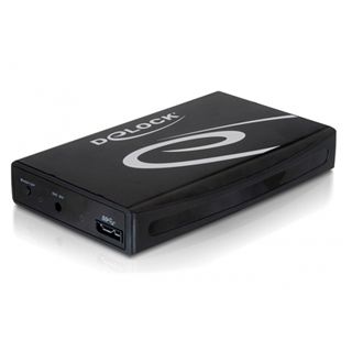 Delock 42477 2.5" (6,35cm) USB 3.0 schwarz