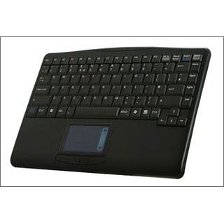 Perixx Periboard 701 Media Wireless Tastatur Schwarz/Silber Deutsch