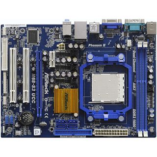 ASRock N68-S3 UCC NVIDIA nForce 630a So.AM3 Dual Channel DDR3 mATX