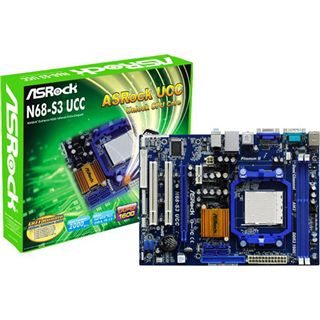 ASRock N68-S3 UCC NVIDIA nForce 630a So.AM3 Dual Channel DDR3 mATX