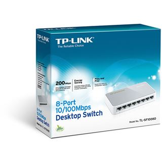 TP-Link TL-SF1008D 8x 10/100 Mbit Desktop Switch