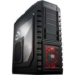 Cooler Master HAF X Window Big Tower ohne Netzteil schwarz