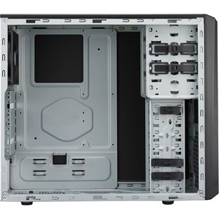 Cooler Master Elite 370 Midi Tower ohne Netzteil schwarz