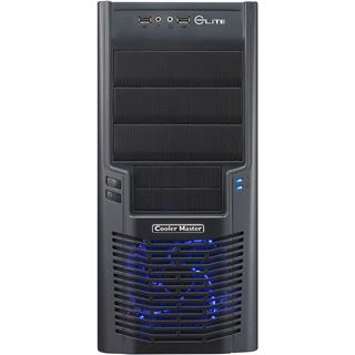 Cooler Master Elite 430 mit Sichtfenster Midi Tower ohne Netzteil