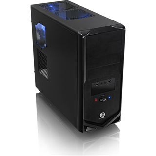 Thermaltake V4 Black Edition Midi Tower ohne Netzteil schwarz