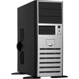 ATX Chieftec Bravo BG-01bk Midi Tower o.NT Schwarz/Silber
