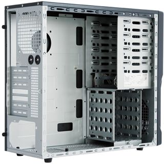 ATX Chieftec Bravo BG-01bk Midi Tower o.NT Schwarz/Silber