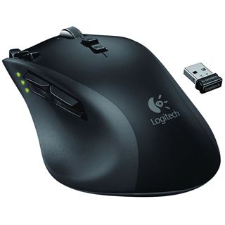 Logitech G700 Gaming Mouse USB schwarz (kabellos)