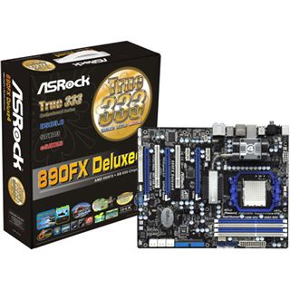 ASRock 90FX Deluxe4 AMD 890FX So.AM3 Dual Channel DDR3 ATX Retail