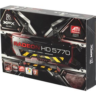 1024MB XFX Radeon HD 5770 850M HD-577X-ZMF3 Eyefinity GDDR5 PCIe