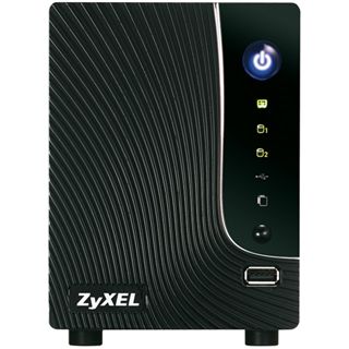 ZyXEL Network Storage NSA-221 NAS System für 2x3,5 SATA II HDD