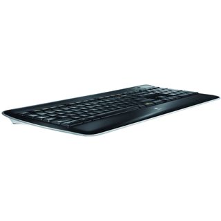 Logitech K800 USB Deutsch schwarz (kabellos)