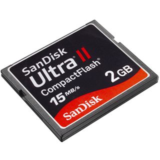 2GB SanDisk SDCFH-002G-U46 Ultra II CompactFlash CF Karte