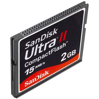 2GB SanDisk SDCFH-002G-U46 Ultra II CompactFlash CF Karte