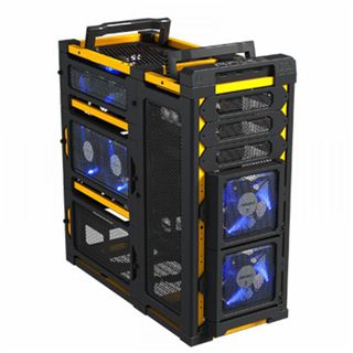 Antec Yellow Midi Tower ohne Netzteil schwarz/gelb