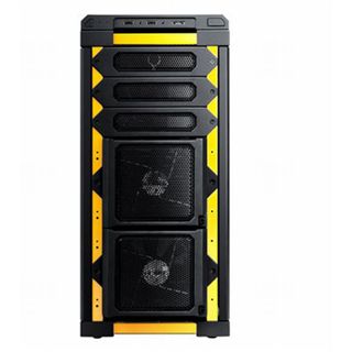 Antec Yellow Midi Tower ohne Netzteil schwarz/gelb