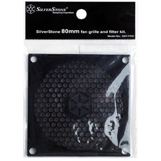 Silverstone 80mm Schutzgitter Staubfilter für Gehäuse