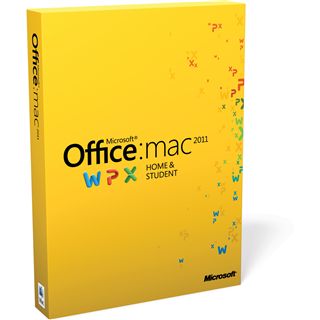 Microsoft Office 2011 Home and Student Family Pack 32/64 Bit Deutsch