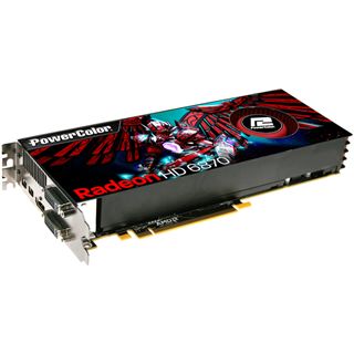 1024MB Powercolor Radeon HD 6870 GDDR5 PCIe