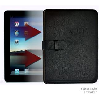 Inter-Tech iPad Tasche LS-1069A Slidecase Schwarz