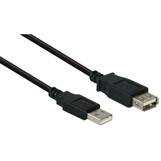 0.20m Good Connections USB2.0 Verlängerungskabel USB A Stecker