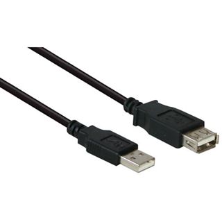 0.30m Good Connections USB2.0 Verlängerungskabel USB A Stecker