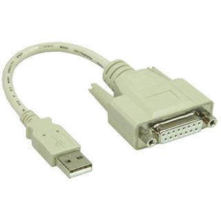 Good Connections Adapter USB A Stecker auf D-Sub 15pol Buchse 0.20m