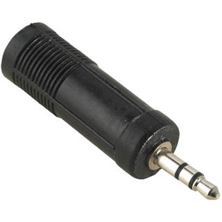 Good Connections Audioadapter 3.5mm Klinke Stecker Stereo auf 6.3mm