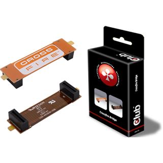 Club 3D Crossfire Bridge für Radeon HD6000, HD5000, HD4000,