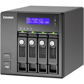 QNAP Turbostation TS-439 Pro II+ NAS System für 4x2,5" oder