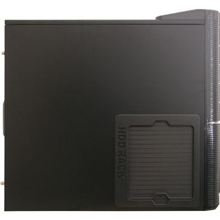 Inter-Tech IT-9908 Aspirator II Midi Tower ohne Netzteil schwarz