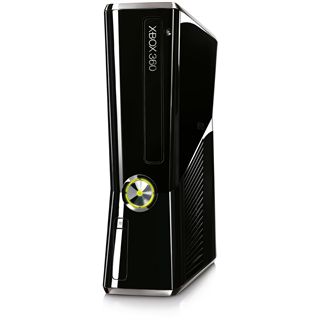 Microsoft XBox 360 Slim Konsole 4GB WLAN schwarz (X360)