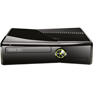 Microsoft XBox 360 Slim Konsole 4GB WLAN schwarz (X360)