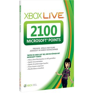 XBOX Microsoft Live Points (2100 Points)