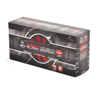 1024MB XFX Radeon HD 6870 940M Eyefinity DDR5 PCIe - Black Edition