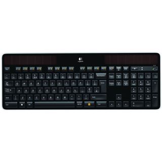 Logitech K750 USB Deutsch schwarz (kabellos)