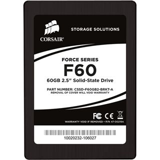 60GB Corsair Force Series 2.5" (6.4cm) SATA 3Gb/s MLC asynchron