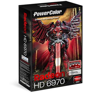 2GB PowerColor Radeon HD 6970 Aktiv PCIe 2.1 x16 (Retail)