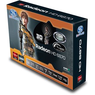 1024MB Sapphire Radeon HD 6870 1GB GDDR5