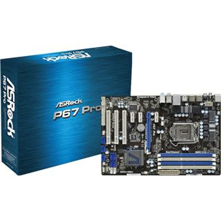 ASRock P67 Pro Intel P67 So.1155 Dual Channel DDR3 ATX Retail