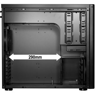 Lian Li PC-8NWX Window gedaemmt Midi Tower ohne Netzteil schwarz